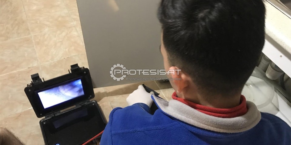 Kameralı lavabo açma