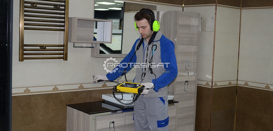 Su kaçağı tespiti hizmeti