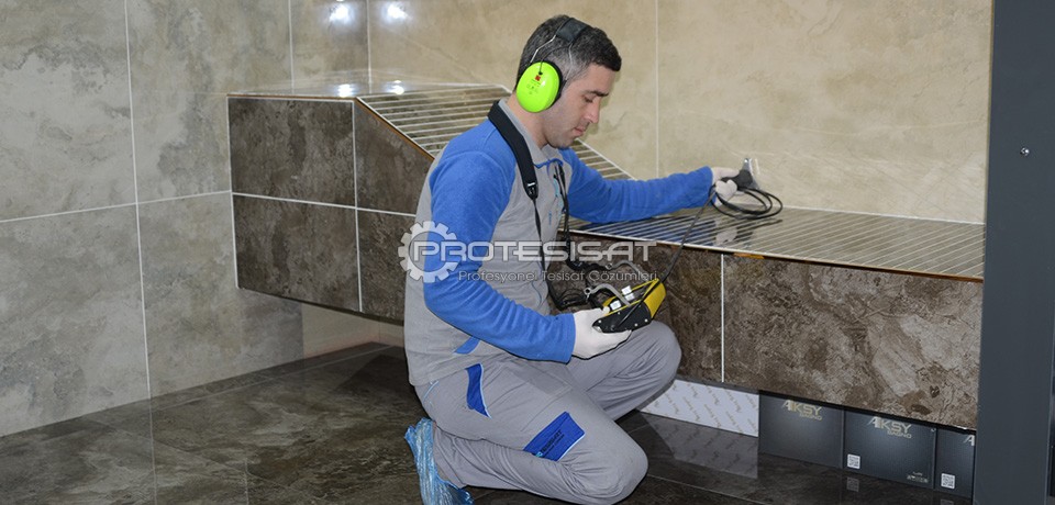 Su kaçak tespit ekipmanları